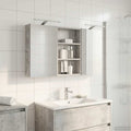 Badezimmerschrank-Set 3 pcs 120 x 10,5 x 60,5 cm Holzwerkstoff
