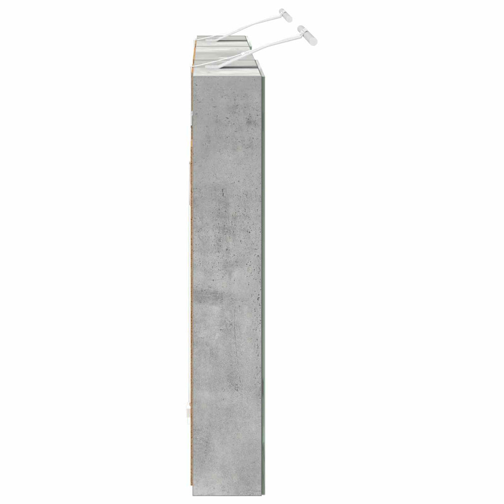 Badezimmerschrank-Set 3 pcs 120 x 10,5 x 60,5 cm Holzwerkstoff