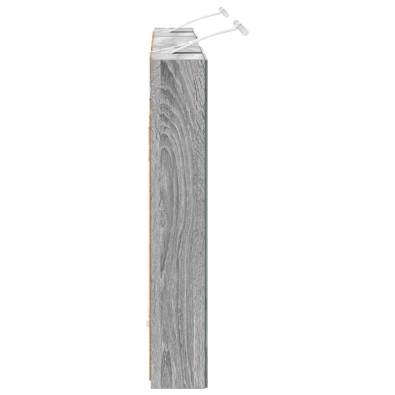 Badezimmerschrank-Set 3 pcs 120 x 10,5 x 60,5 cm Holzwerkstoff