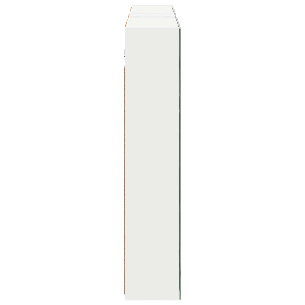 Badezimmerschrank-Set 3 pcs 120 x 14,5 x 70 cm Holzwerkstoff