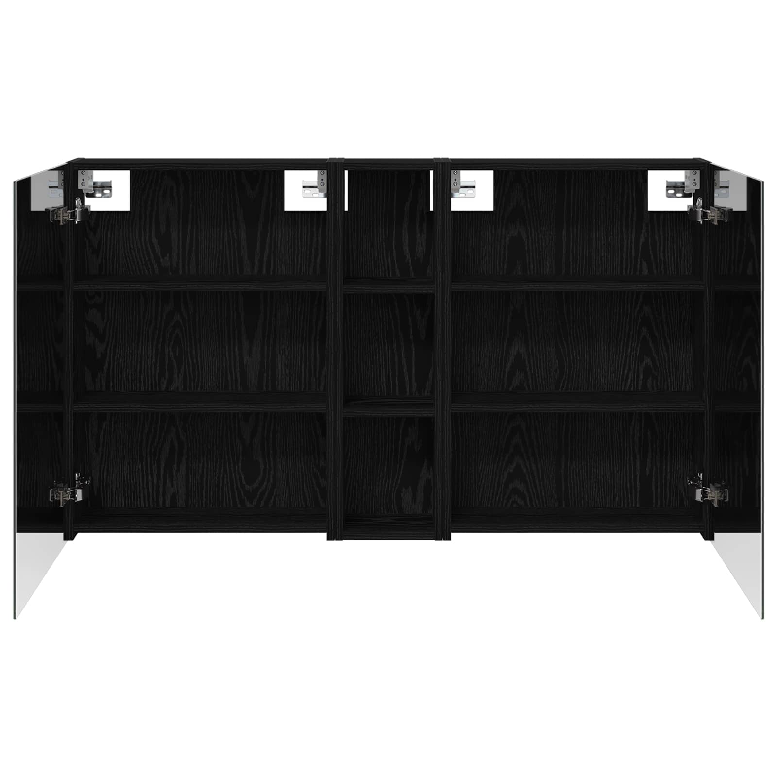 Badezimmerschrank-Set 3 pcs 120 x 14,5 x 70 cm Holzwerkstoff
