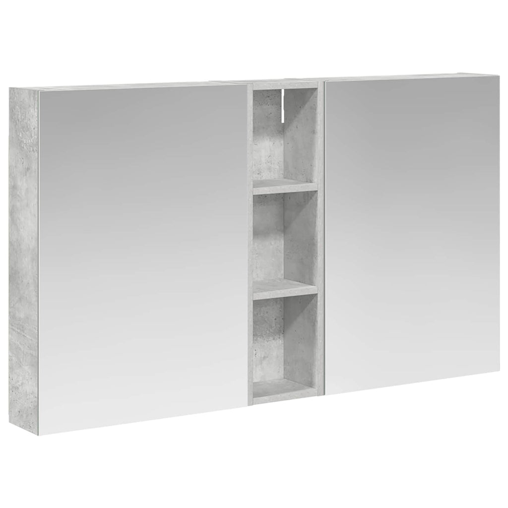Badezimmerschrank-Set 3 pcs 120 x 14,5 x 70 cm Holzwerkstoff