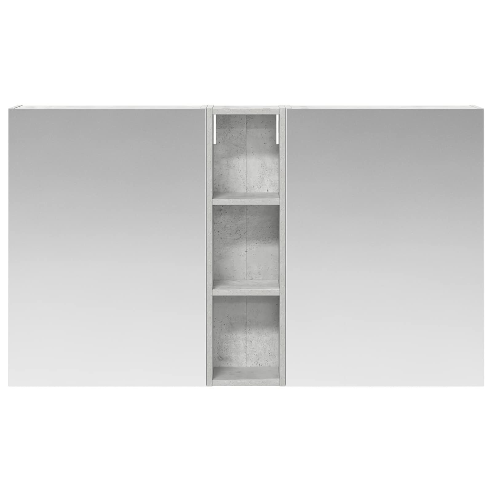 Badezimmerschrank-Set 3 pcs 120 x 14,5 x 70 cm Holzwerkstoff