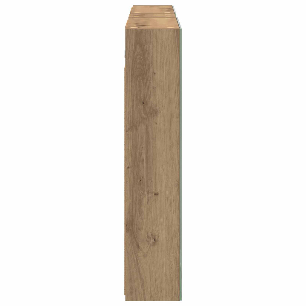 Badezimmerschrank-Set 3 pcs 120 x 14,5 x 70 cm Holzwerkstoff