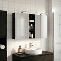 Badezimmerschrank-Set 3 pcs 120 x 14,5 x 70 cm Holzwerkstoff