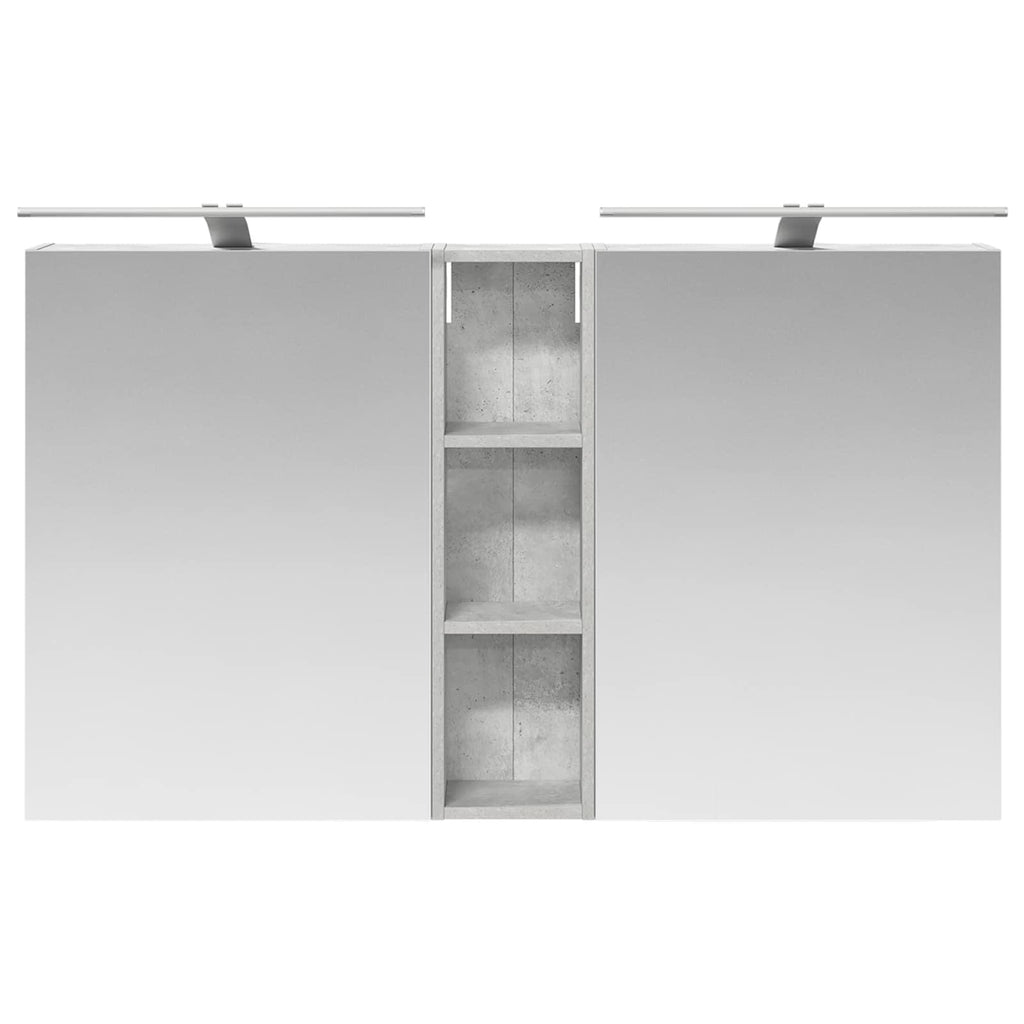 Badezimmerschrank-Set 3 pcs 120 x 14,5 x 70 cm Holzwerkstoff