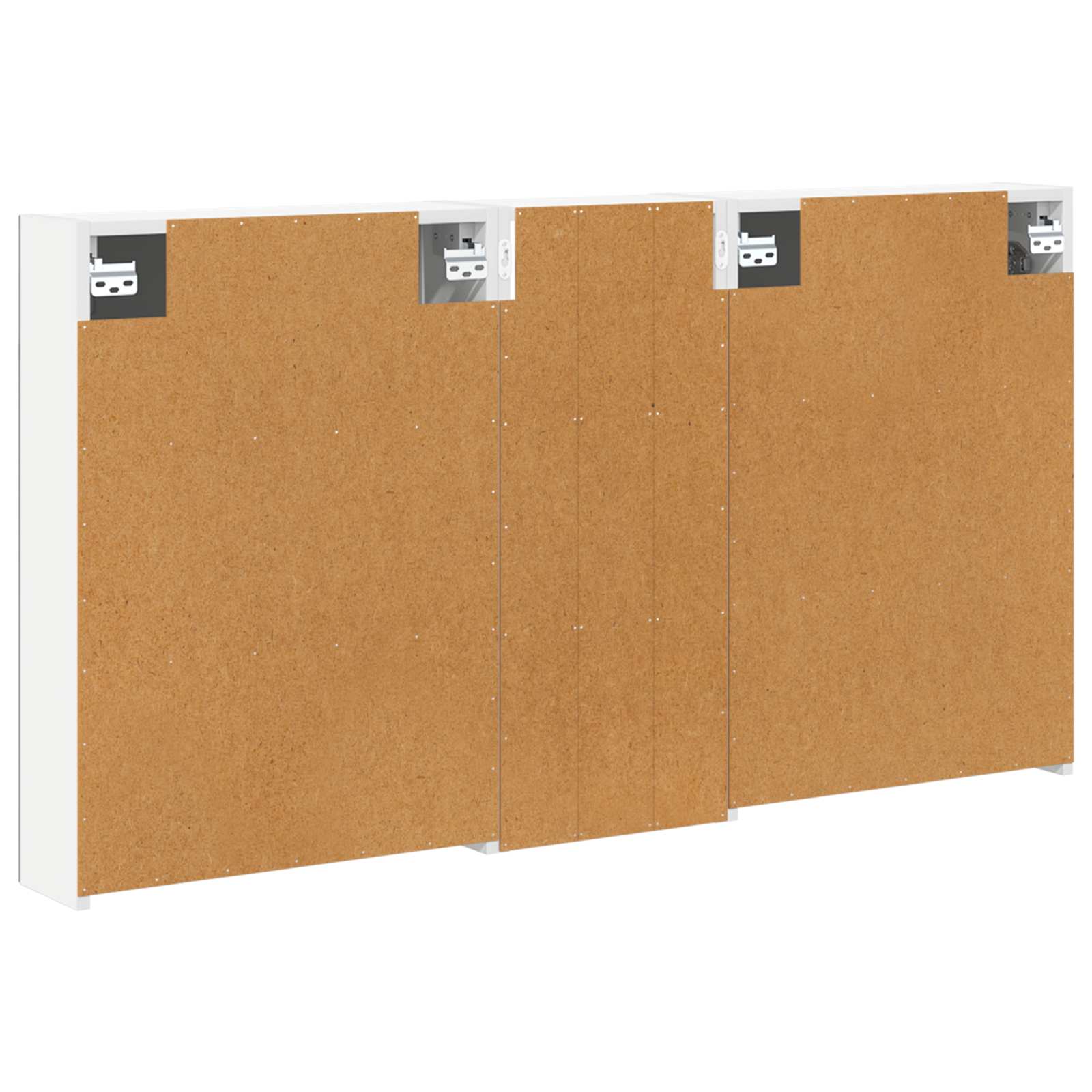 Badezimmerschrank-Set 3 pcs 130 x 14,5 x 70 cm Holzwerkstoff