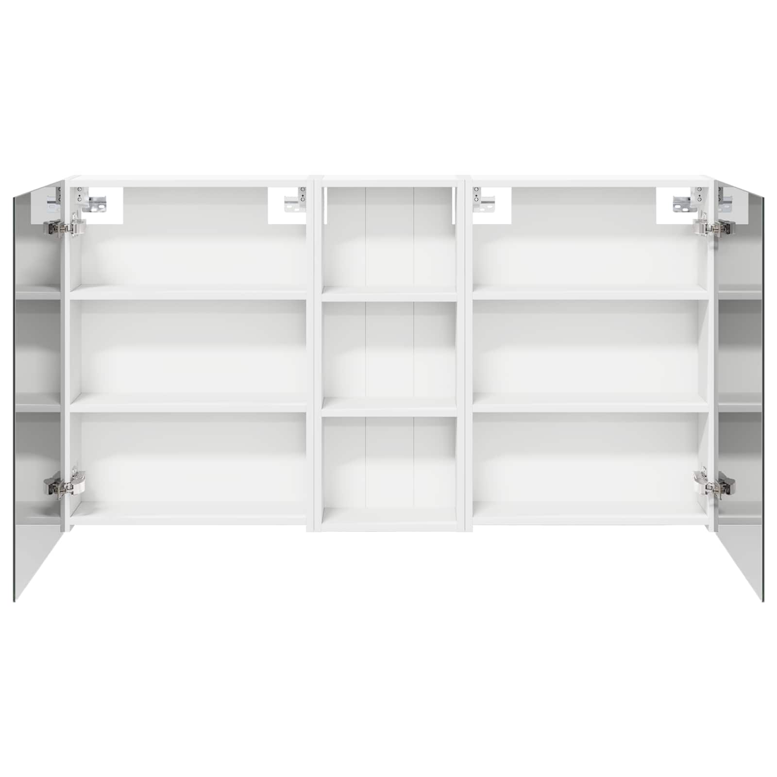 Badezimmerschrank-Set 3 pcs 130 x 14,5 x 70 cm Holzwerkstoff