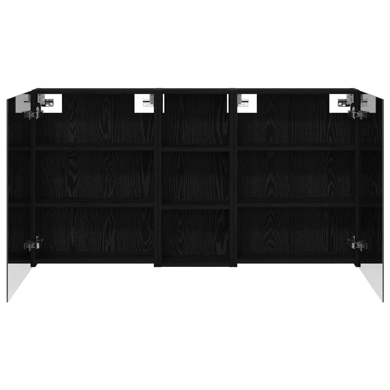 Badezimmerschrank-Set 3 pcs 130 x 14,5 x 70 cm Holzwerkstoff