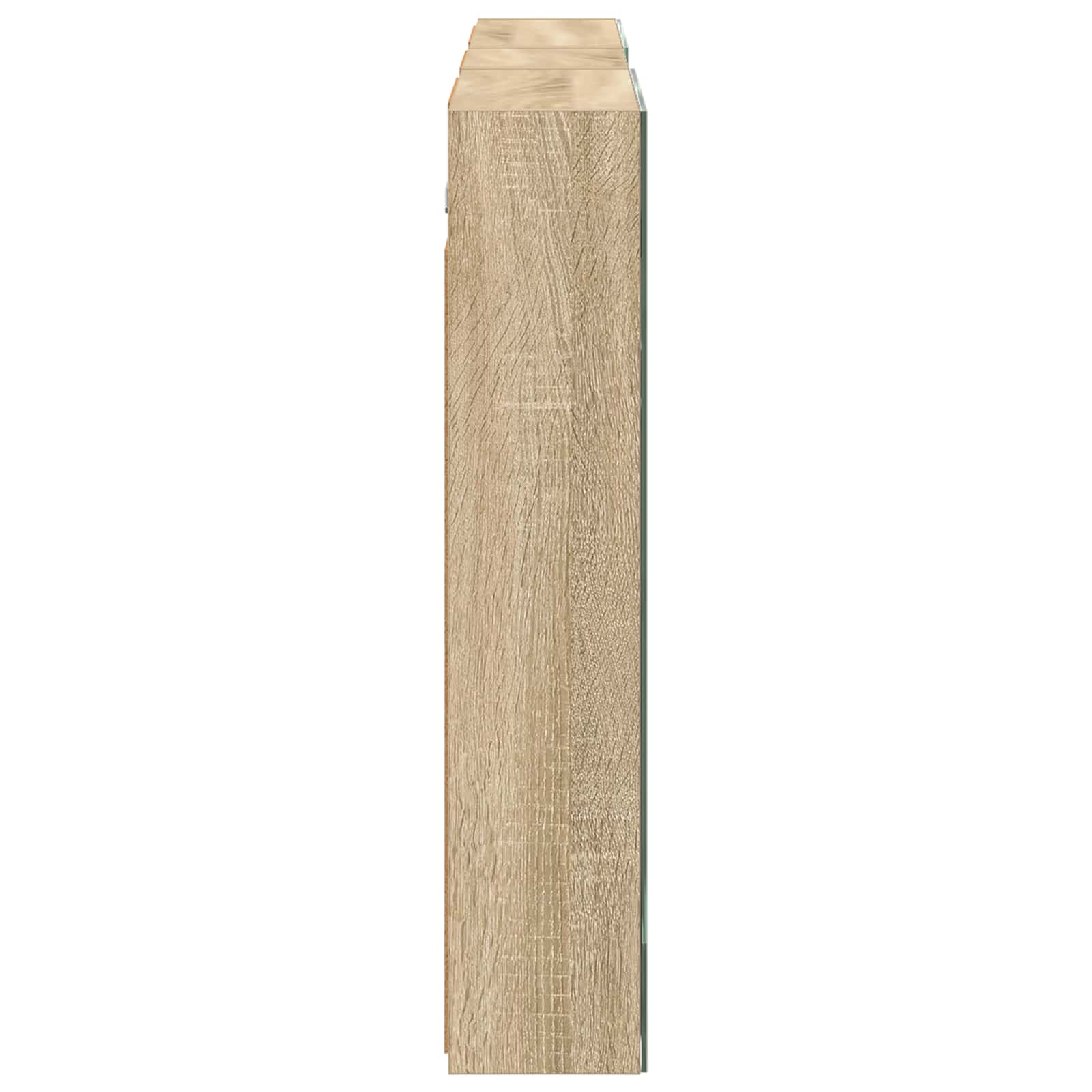 Badezimmerschrank-Set 3 pcs 130 x 14,5 x 70 cm Holzwerkstoff