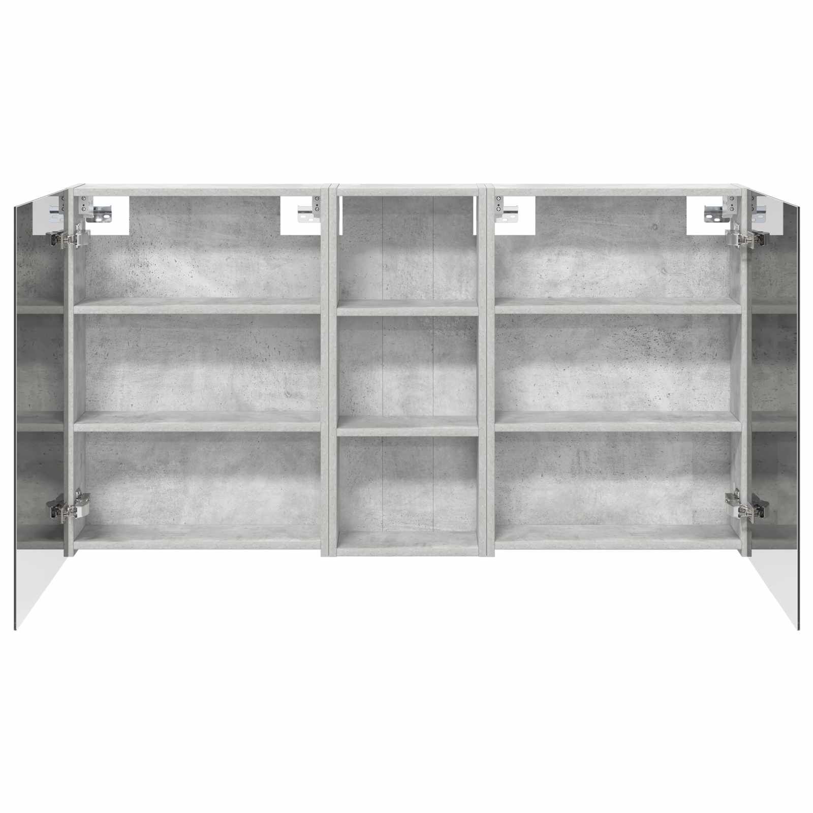 Badezimmerschrank-Set 3 pcs 130 x 14,5 x 70 cm Holzwerkstoff