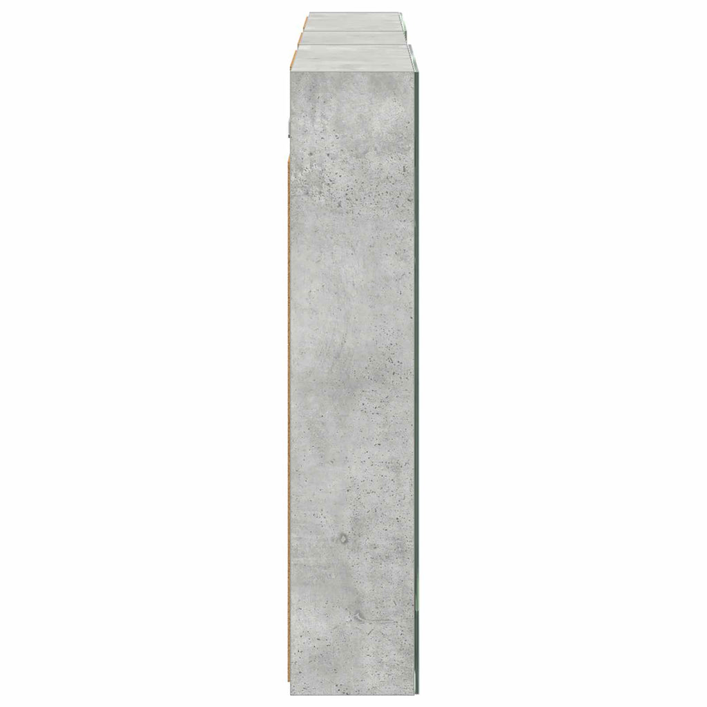 Badezimmerschrank-Set 3 pcs 130 x 14,5 x 70 cm Holzwerkstoff