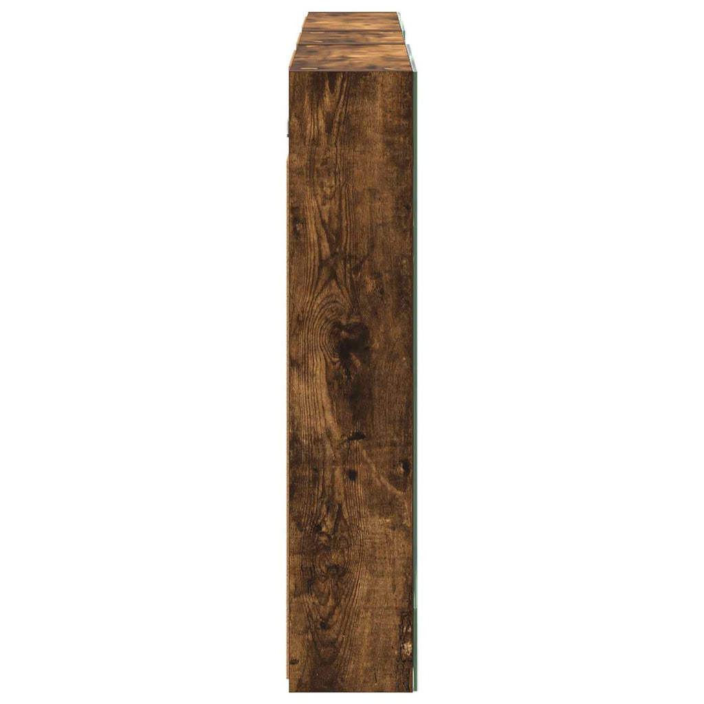 Badezimmerschrank-Set 3 pcs 130 x 14,5 x 70 cm Holzwerkstoff