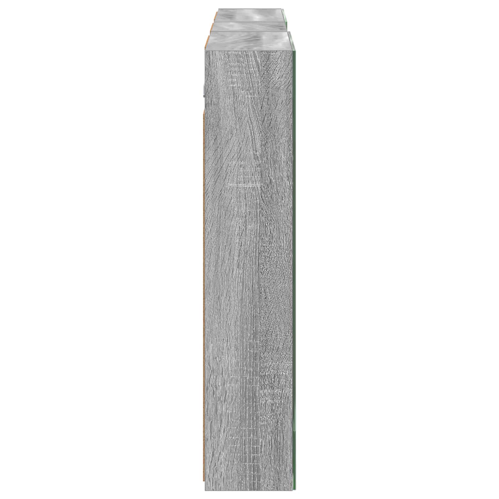 Badezimmerschrank-Set 3 pcs 130 x 14,5 x 70 cm Holzwerkstoff