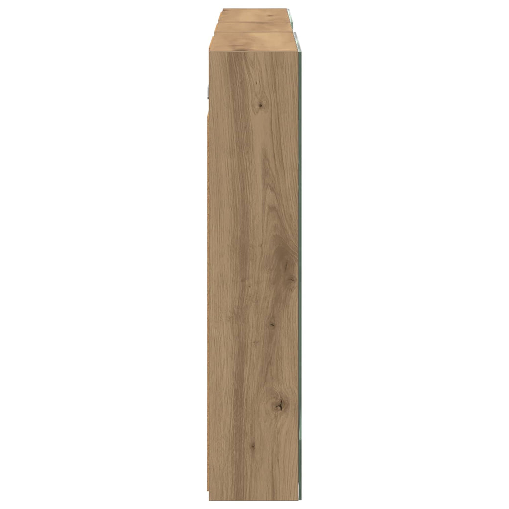 Badezimmerschrank-Set 3 pcs 130 x 14,5 x 70 cm Holzwerkstoff