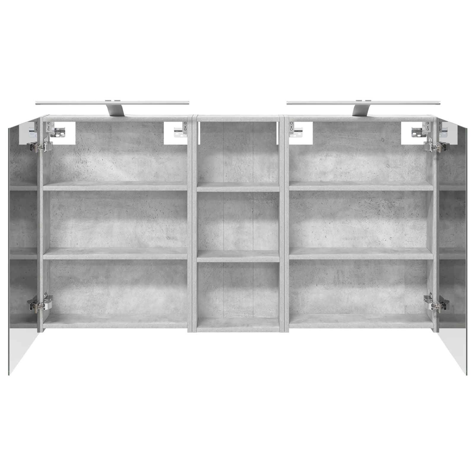 Badezimmerschrank-Set 3 pcs 130 x 14,5 x 70 cm Holzwerkstoff