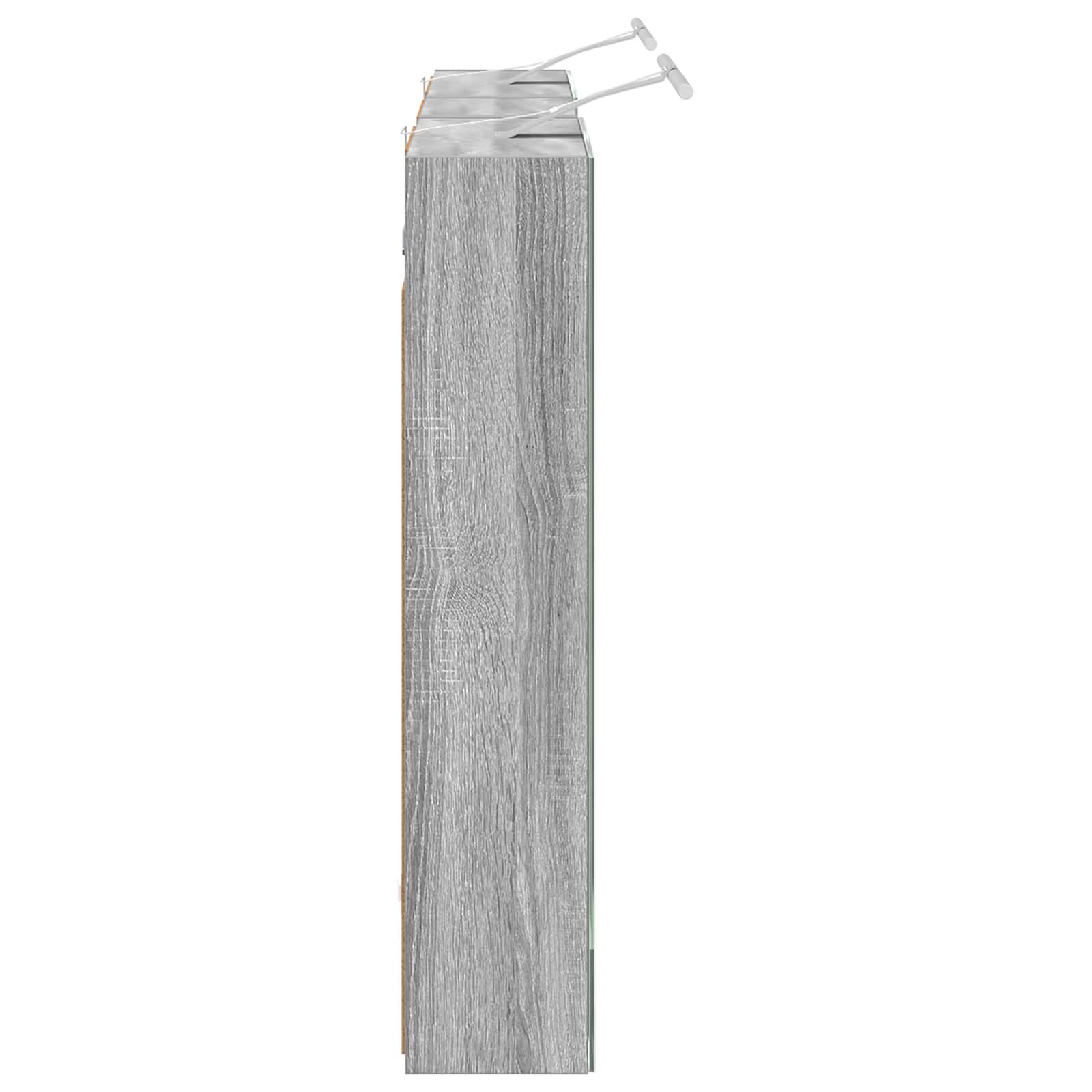 Badezimmerschrank-Set 3 pcs 130 x 14,5 x 70 cm Holzwerkstoff