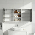 Badezimmerschrank-Set 3 pcs 140 x 14,5 x 70 cm Holzwerkstoff