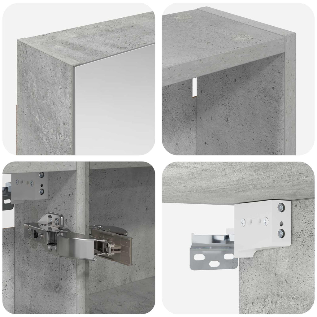 Badezimmerschrank-Set 3 pcs 140 x 14,5 x 70 cm Holzwerkstoff