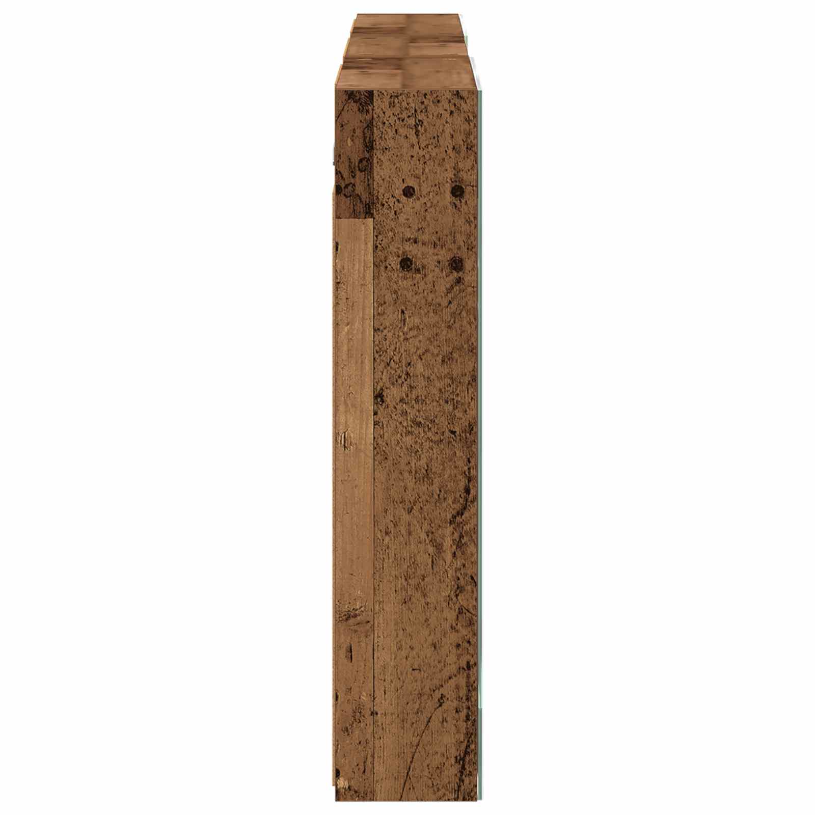 Badezimmerschrank-Set 3 pcs 140 x 14,5 x 70 cm Holzwerkstoff
