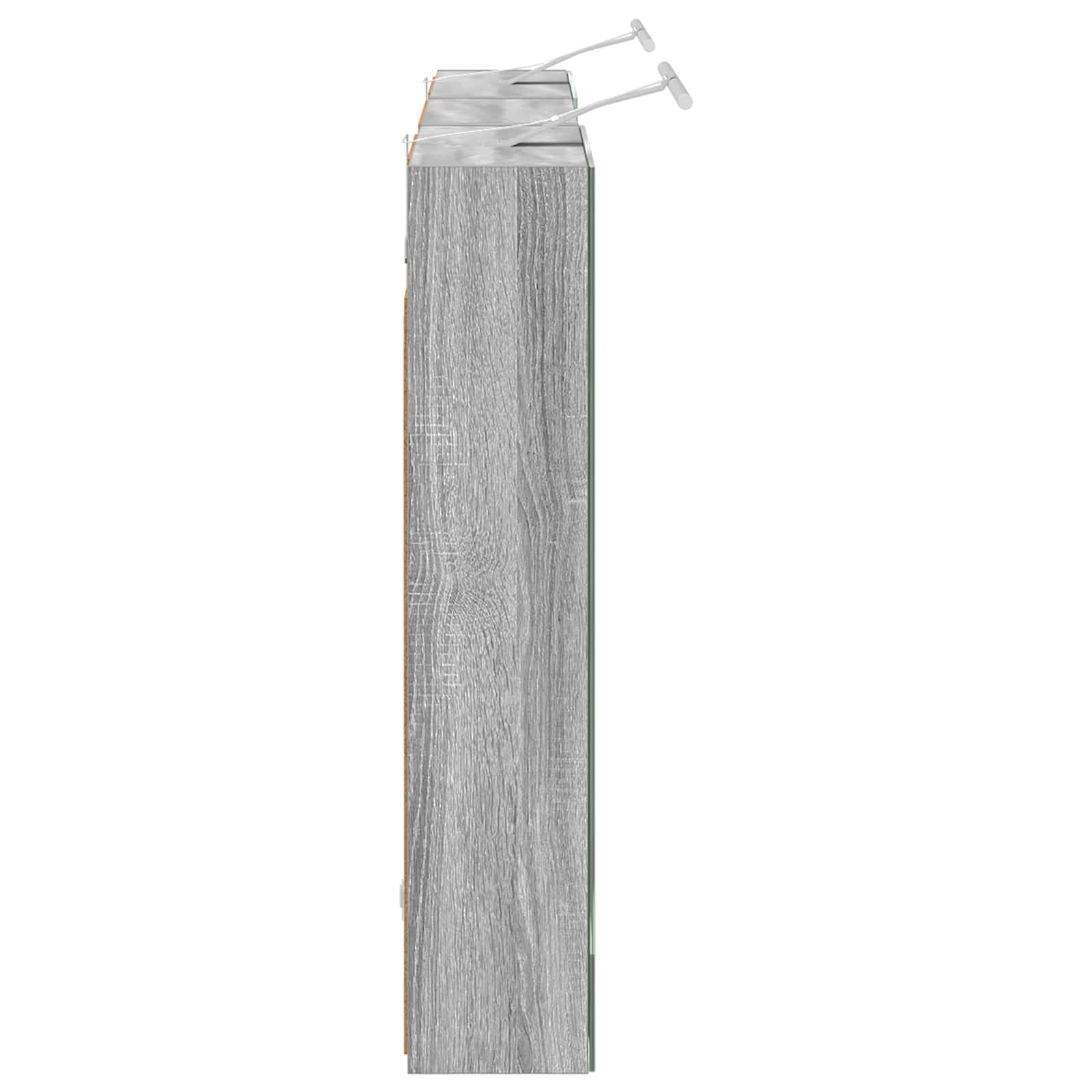Badezimmerschrank-Set 3 pcs 140 x 14,5 x 70 cm Holzwerkstoff
