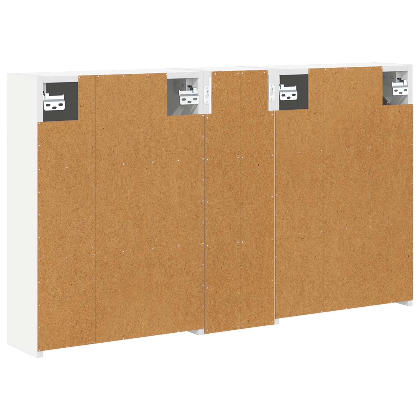 Badezimmerschrank-Set 3 pcs 106 x 16 x 62,5 cm Holzwerkstoff