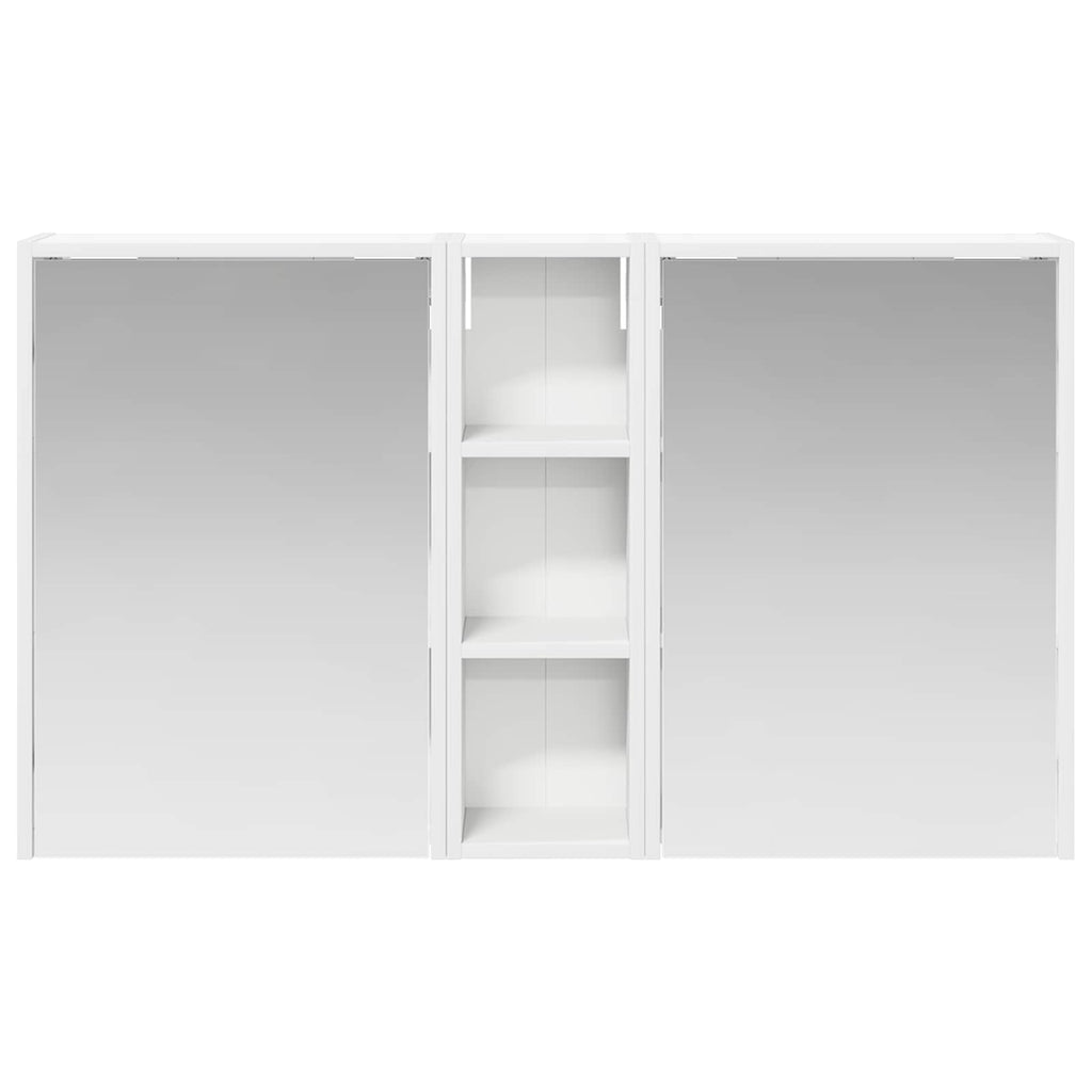Badezimmerschrank-Set 3 pcs 106 x 16 x 62,5 cm Holzwerkstoff