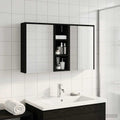 Badezimmerschrank-Set 3 pcs 106 x 16 x 62,5 cm Holzwerkstoff