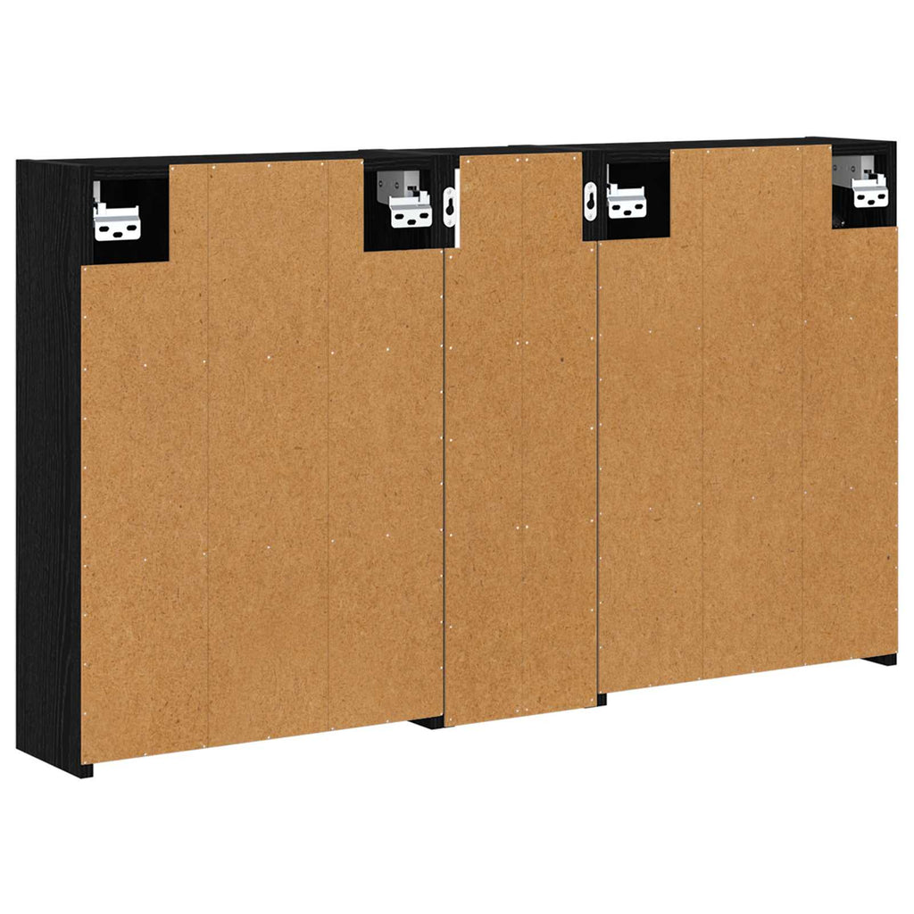Badezimmerschrank-Set 3 pcs 106 x 16 x 62,5 cm Holzwerkstoff