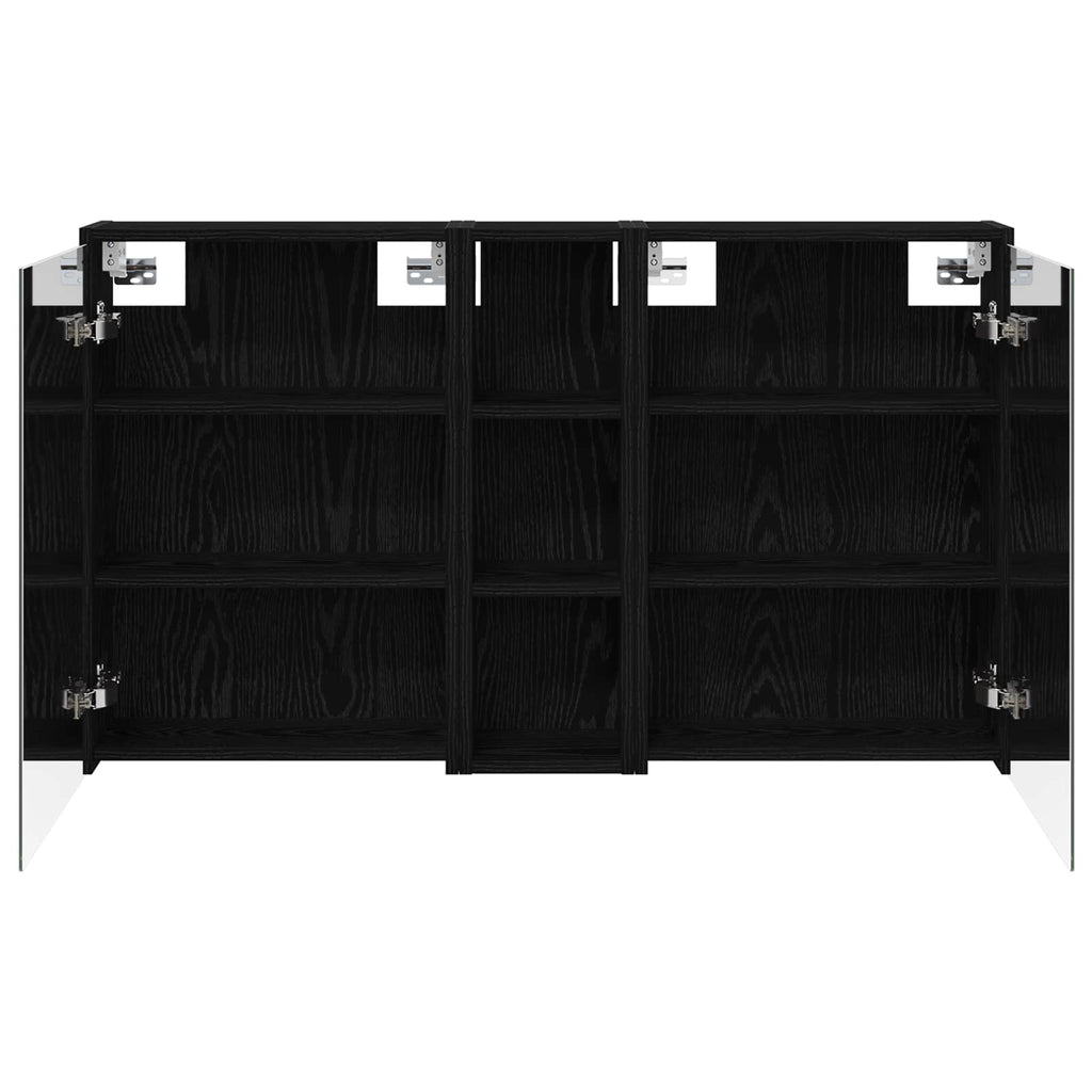 Badezimmerschrank-Set 3 pcs 106 x 16 x 62,5 cm Holzwerkstoff