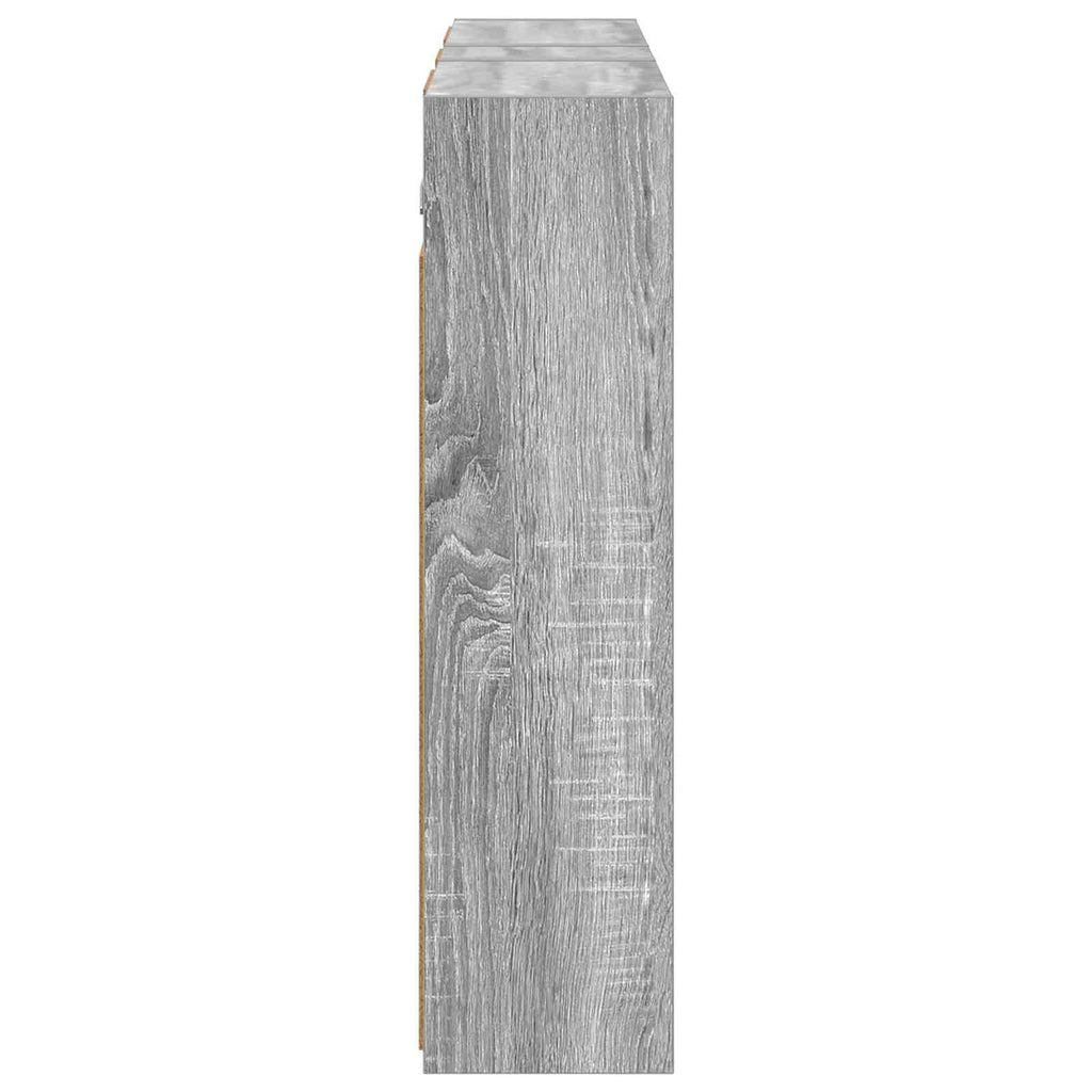 Badezimmerschrank-Set 3 pcs 106 x 16 x 62,5 cm Holzwerkstoff