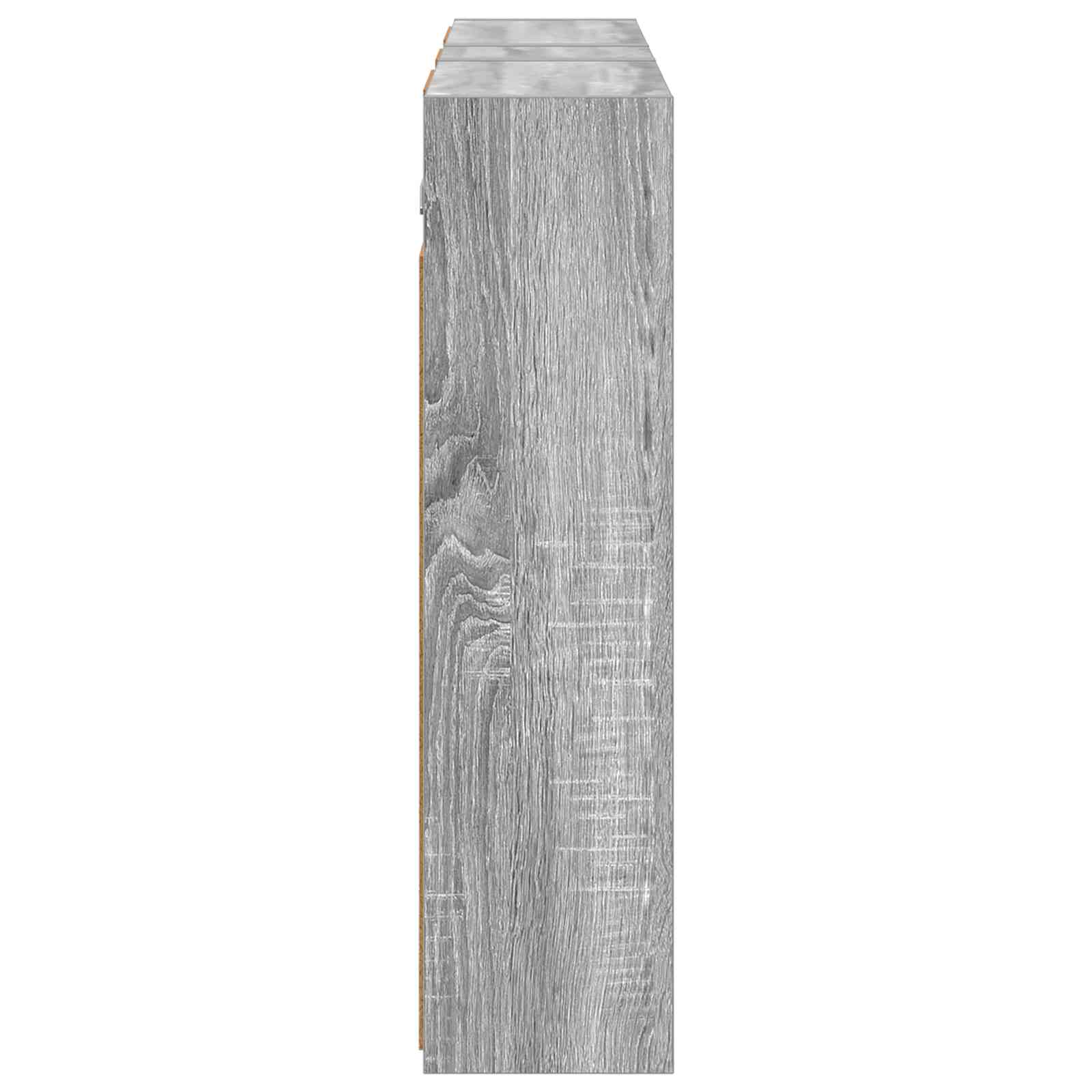 Badezimmerschrank-Set 3 pcs 106 x 16 x 62,5 cm Holzwerkstoff