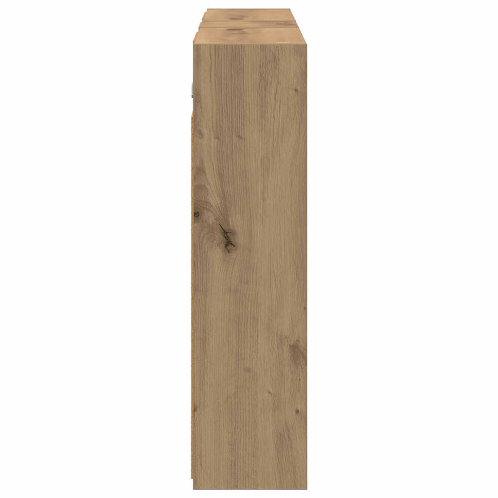 Badezimmerschrank-Set 3 pcs 106 x 16 x 62,5 cm Holzwerkstoff