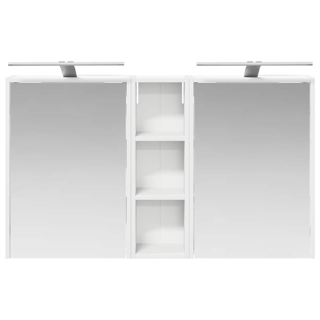 Badezimmerschrank-Set 3 pcs 106 x 16 x 62,5 cm Holzwerkstoff