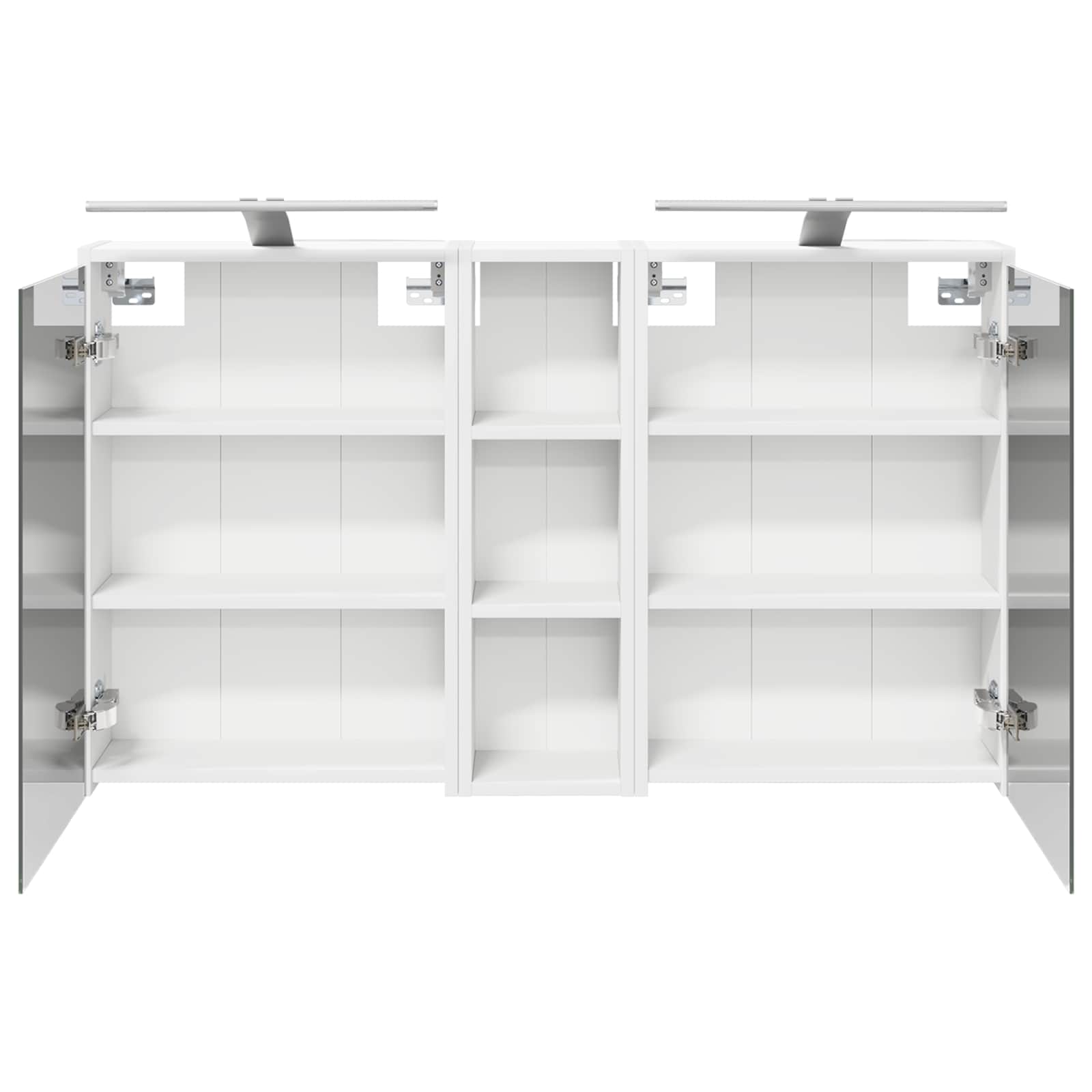 Badezimmerschrank-Set 3 pcs 106 x 16 x 62,5 cm Holzwerkstoff