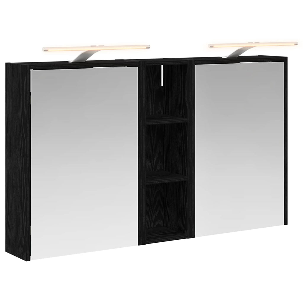 Badezimmerschrank-Set 3 pcs 106 x 16 x 62,5 cm Holzwerkstoff