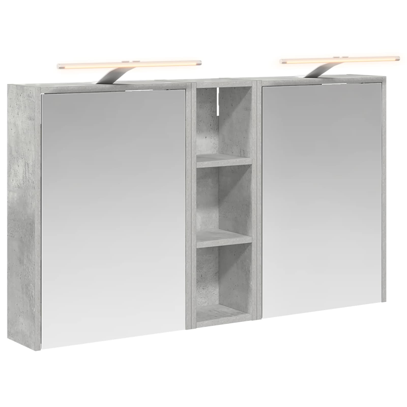 Badezimmerschrank-Set 3 pcs 106 x 16 x 62,5 cm Holzwerkstoff