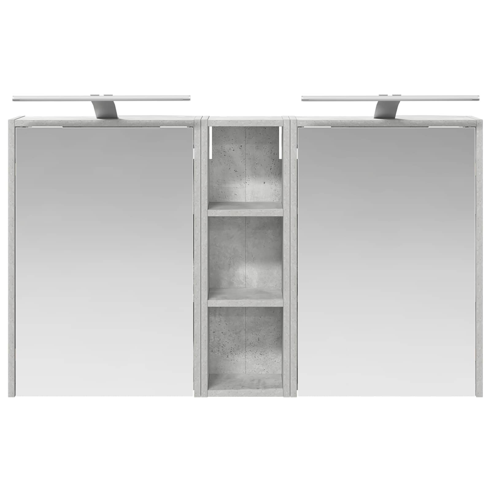Badezimmerschrank-Set 3 pcs 106 x 16 x 62,5 cm Holzwerkstoff
