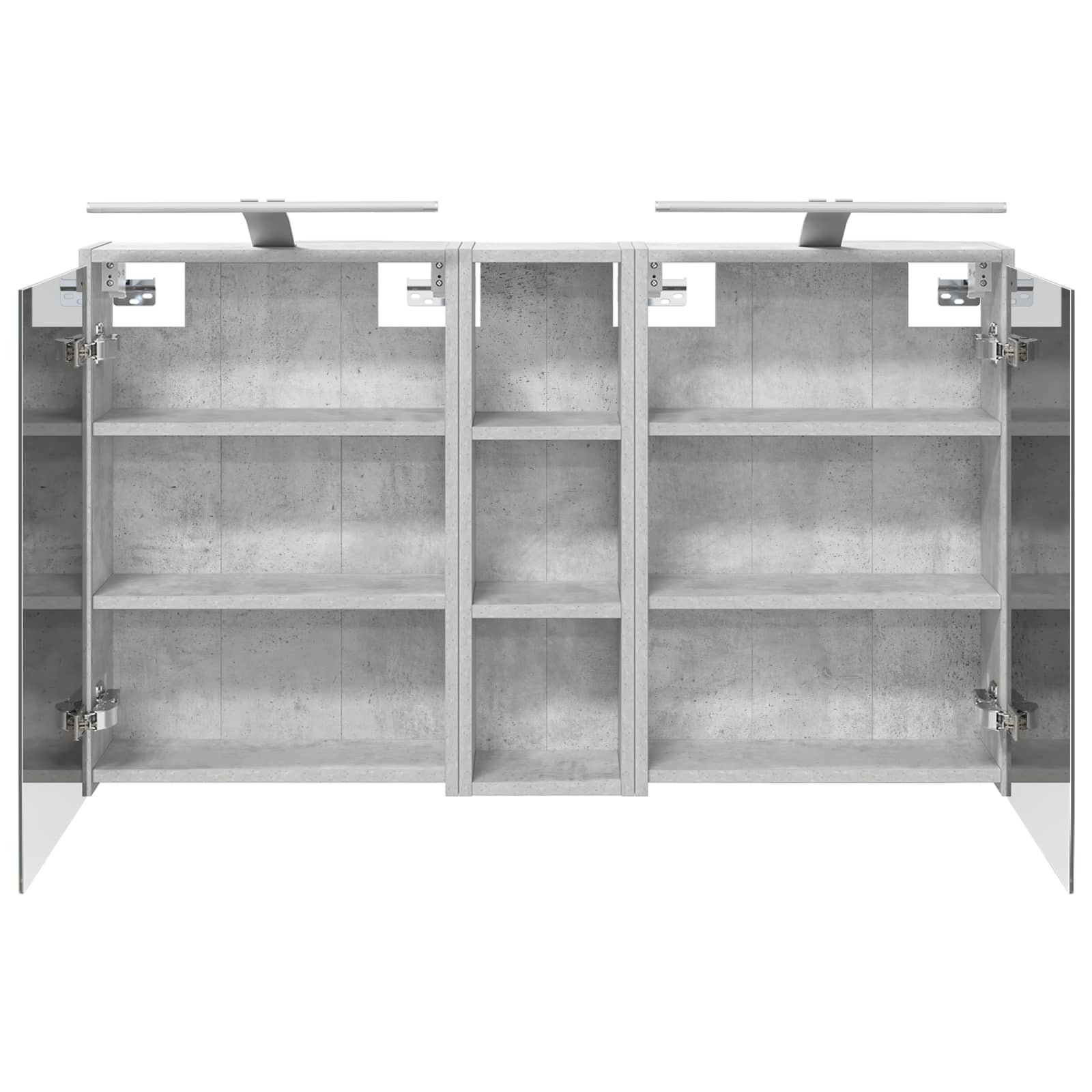 Badezimmerschrank-Set 3 pcs 106 x 16 x 62,5 cm Holzwerkstoff
