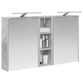 Badezimmerschrank-Set 3 pcs 106 x 16 x 62,5 cm Holzwerkstoff