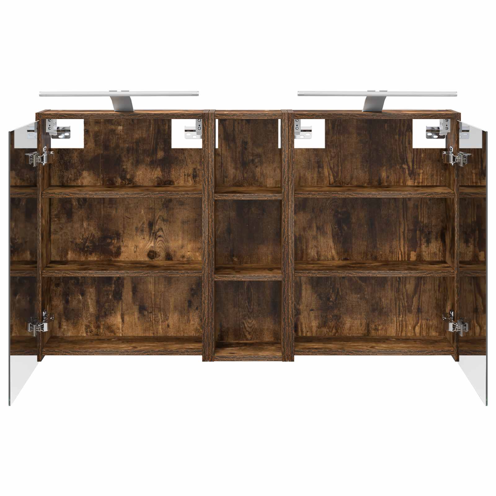 Badezimmerschrank-Set 3 pcs 106 x 16 x 62,5 cm Holzwerkstoff