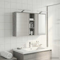Badezimmerschrank-Set 3 pcs 106 x 16 x 62,5 cm Holzwerkstoff