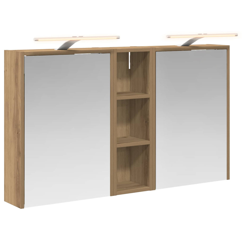 Badezimmerschrank-Set 3 pcs 106 x 16 x 62,5 cm Holzwerkstoff