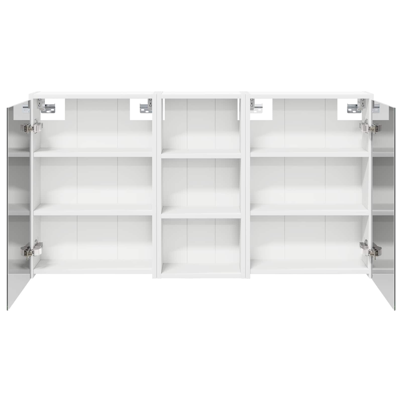 Badezimmerschrank-Set 3 pcs 116 x 16 x 62,5 cm Holzwerkstoff