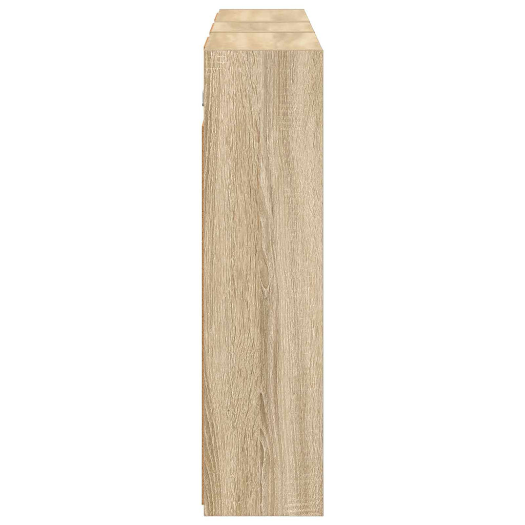 Badezimmerschrank-Set 3 pcs 116 x 16 x 62,5 cm Holzwerkstoff