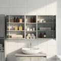 Badezimmerschrank-Set 3 pcs 116 x 16 x 62,5 cm Holzwerkstoff