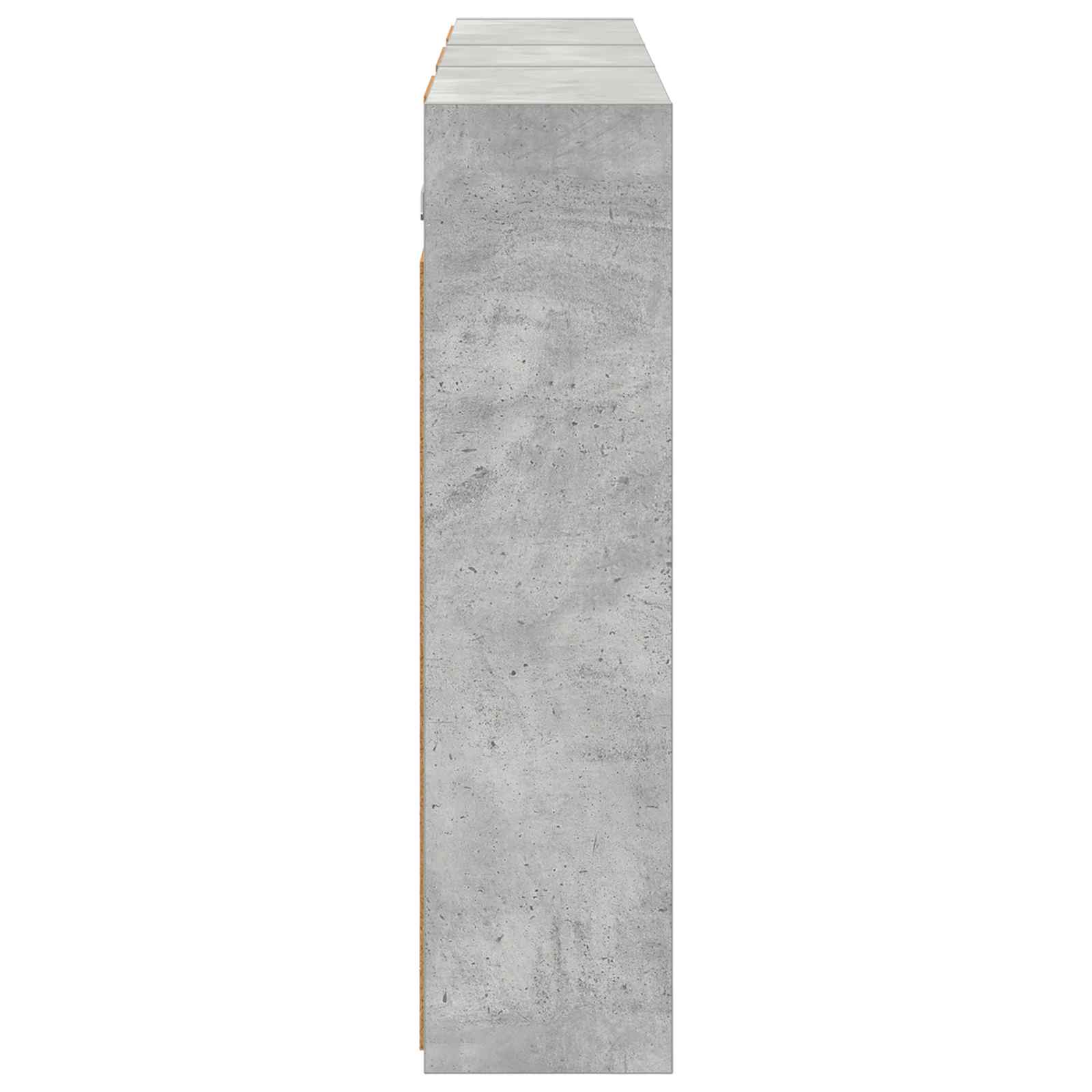 Badezimmerschrank-Set 3 pcs 116 x 16 x 62,5 cm Holzwerkstoff