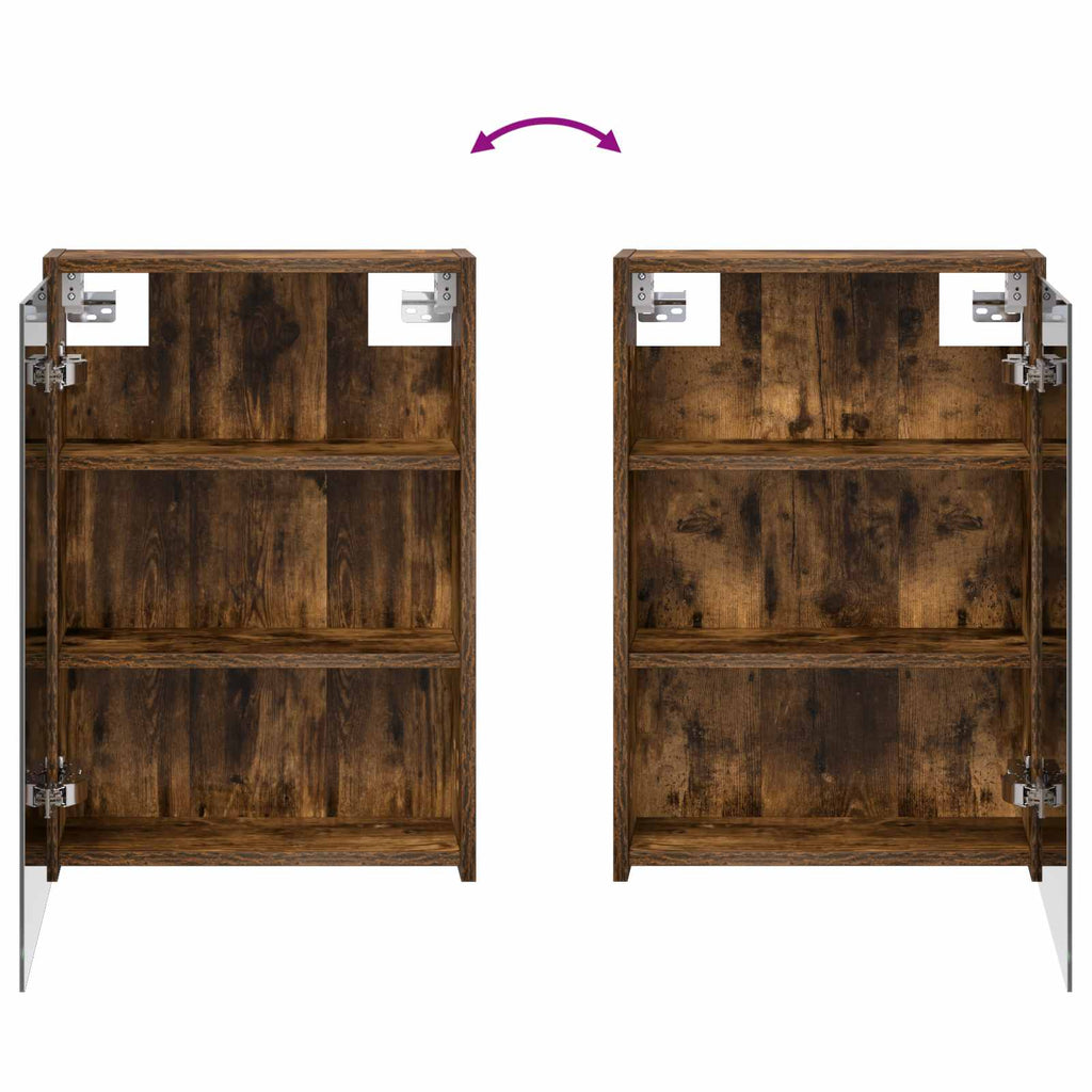 Badezimmerschrank-Set 3 pcs 116 x 16 x 62,5 cm Holzwerkstoff