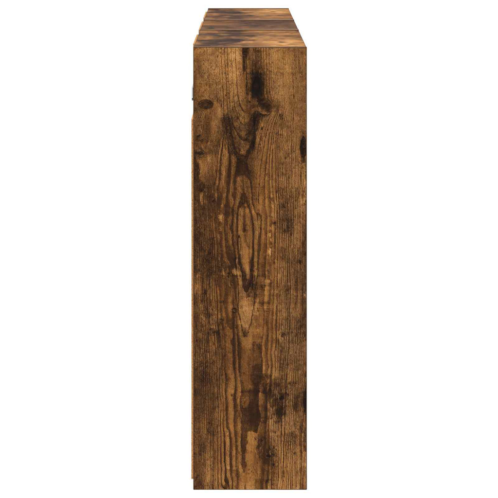 Badezimmerschrank-Set 3 pcs 116 x 16 x 62,5 cm Holzwerkstoff