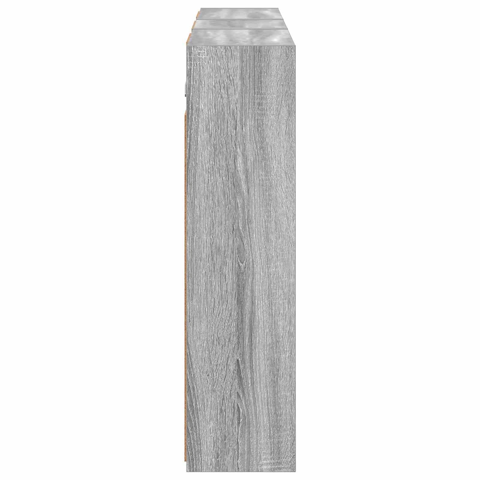Badezimmerschrank-Set 3 pcs 116 x 16 x 62,5 cm Holzwerkstoff